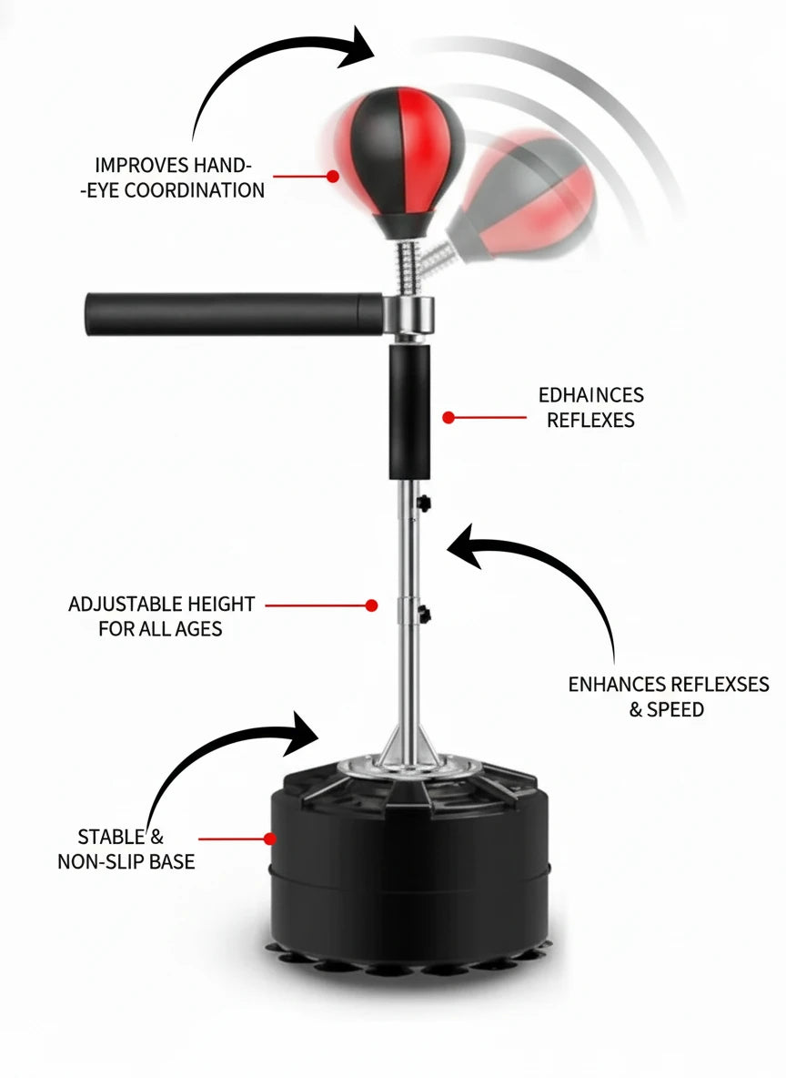 Boxing Rotating Stand